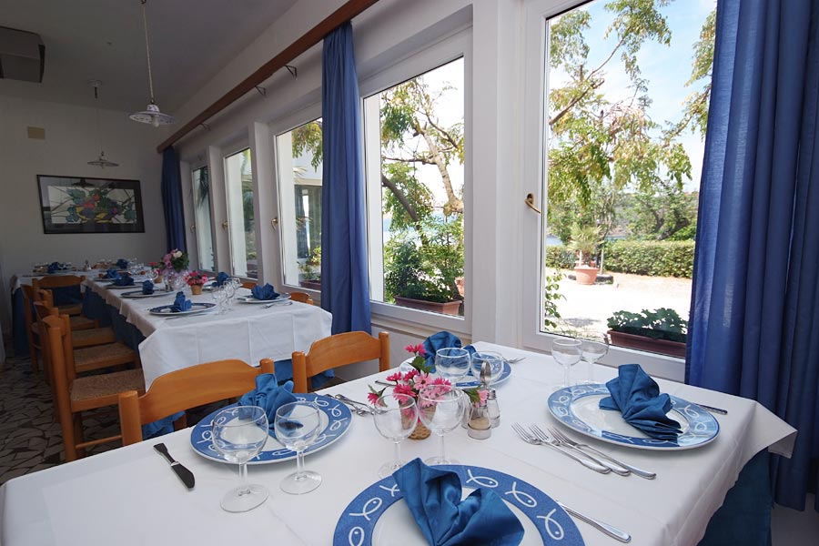 Hotel Dino, Island of Elba: the restaurant