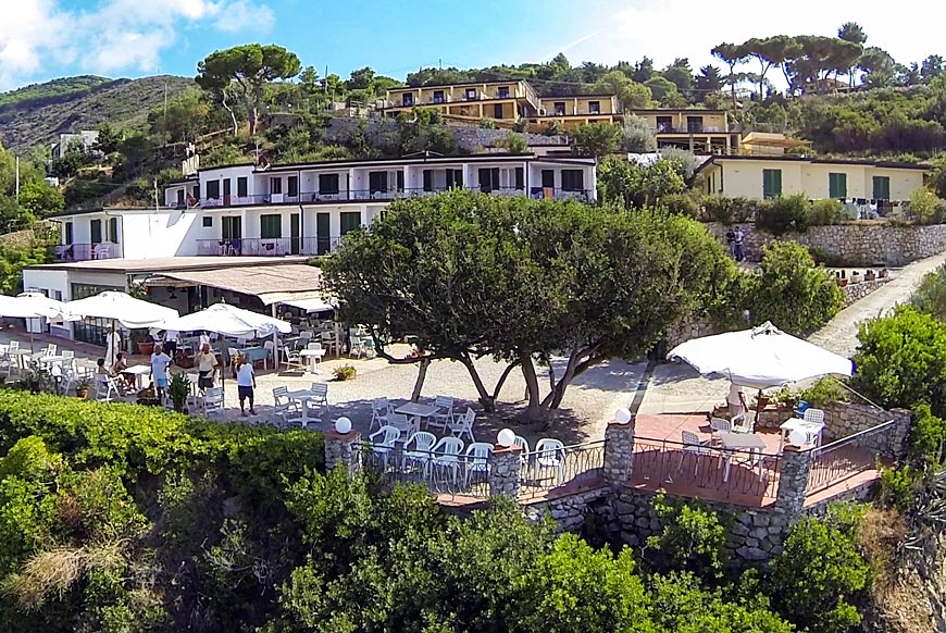 Hotel Dino, Isola d'Elba: La terrazza sul mare